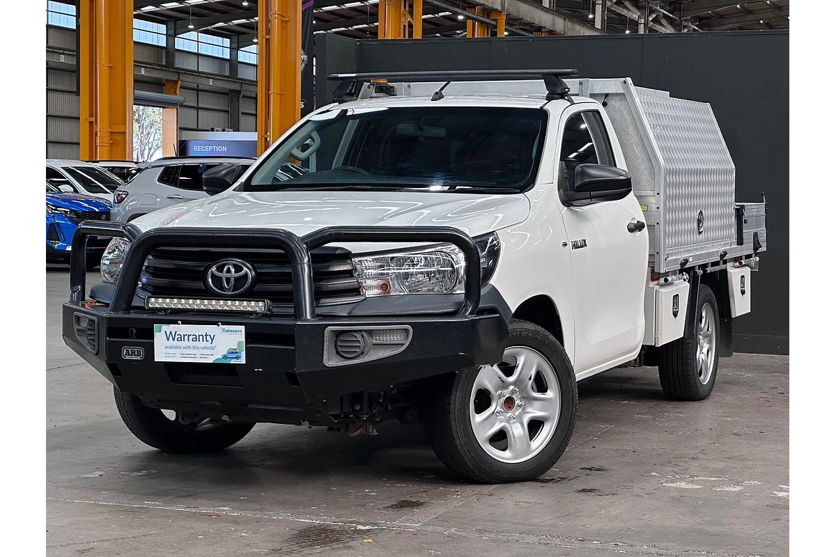 2018 Toyota Hilux Workmate TGN121R Rear Wheel Drive