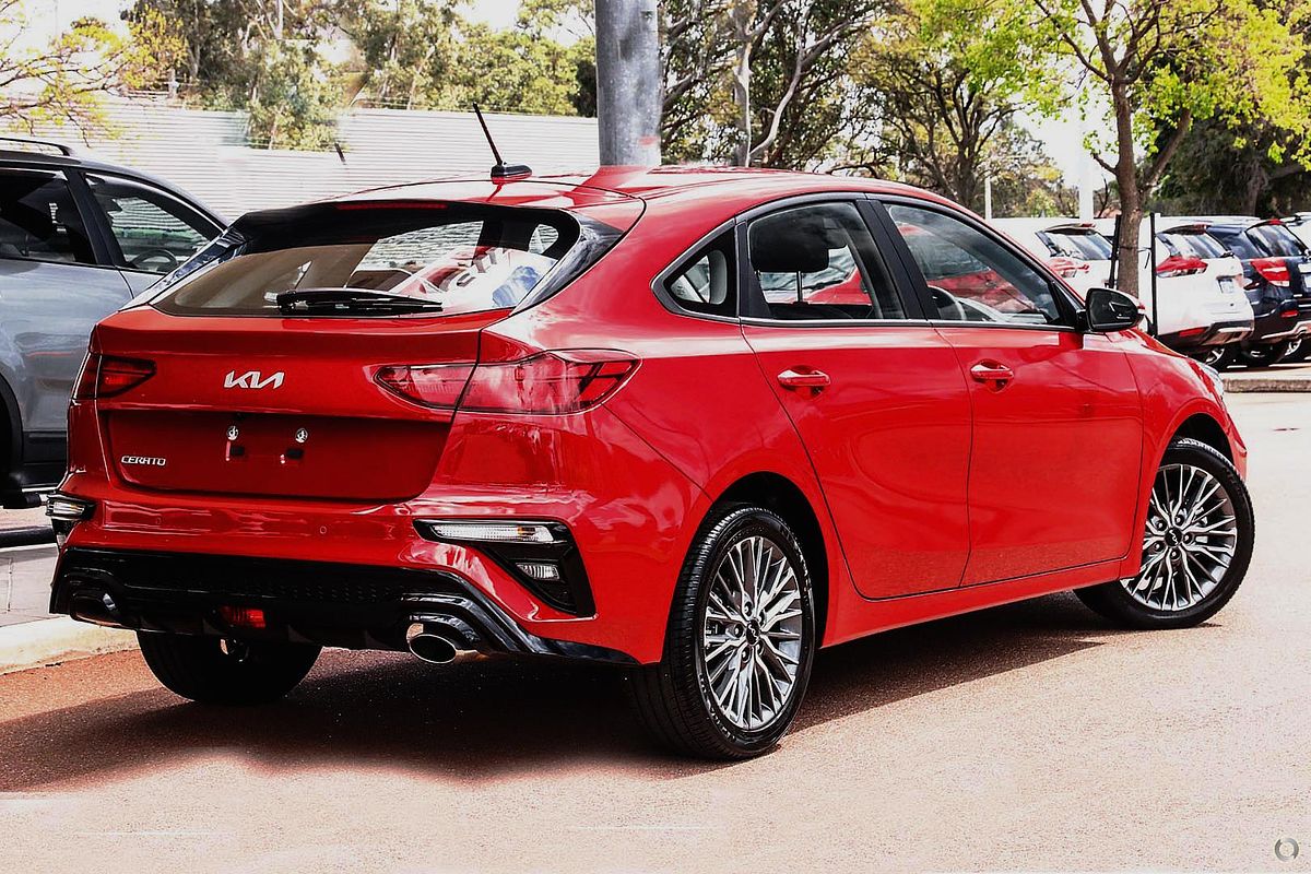 SOLD 2024 Kia Cerato Sport in Red New Hatch South Morang VIC