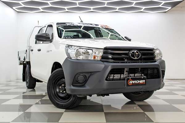 2019 Toyota Hilux Workmate TGN121R Rear Wheel Drive