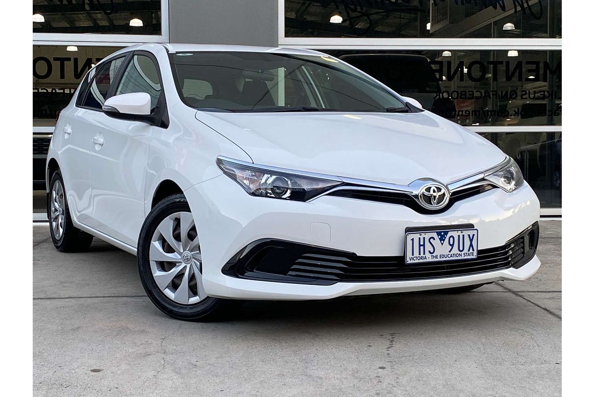 2016 Toyota Corolla Ascent ZRE182R