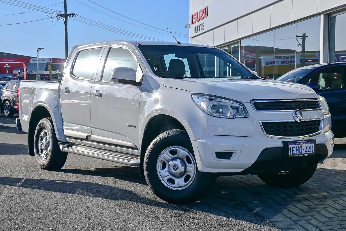 2013 Holden Colorado LX RG Rear Wheel Drive