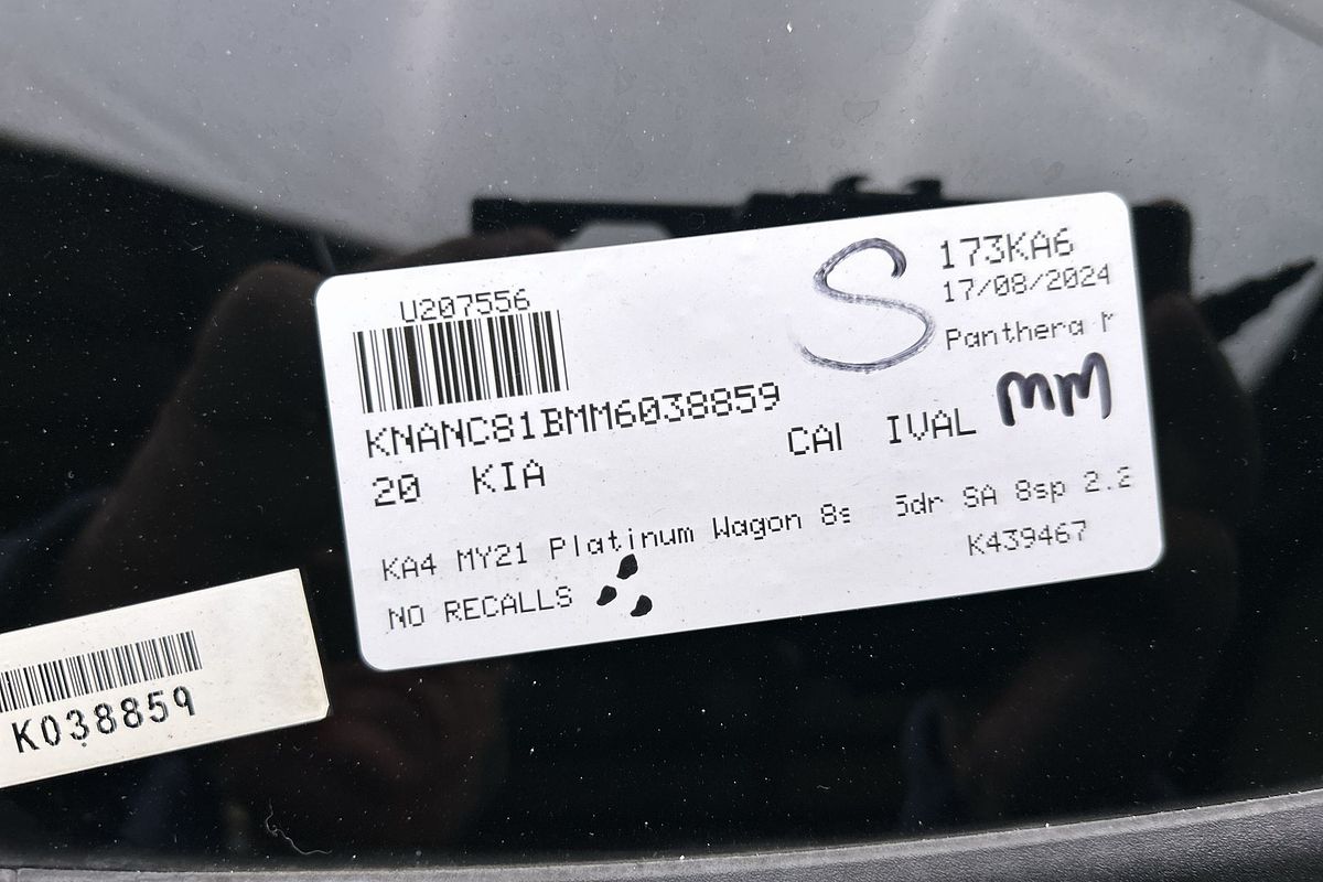 2020 Kia Carnival Platinum KA4