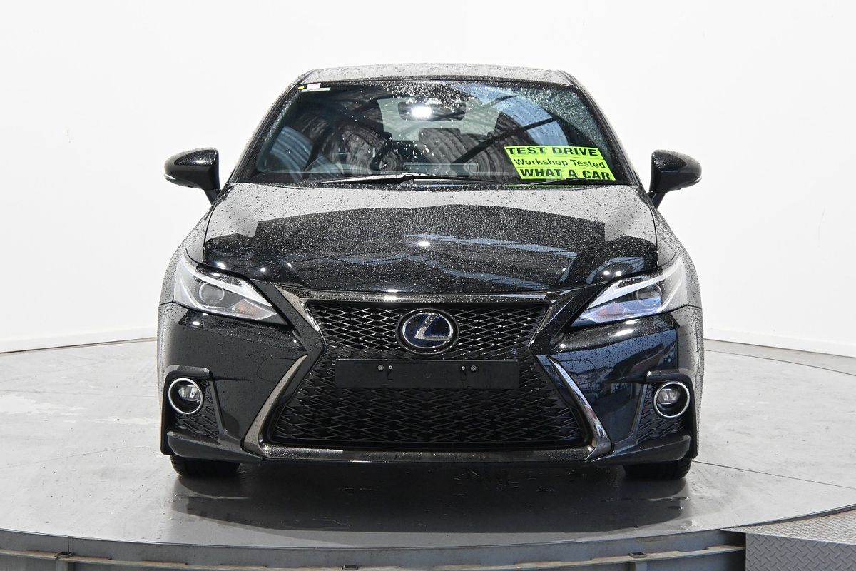 2017 Lexus Ct 200h. Hybrid F SPORT HATCH ZWA10R MY17