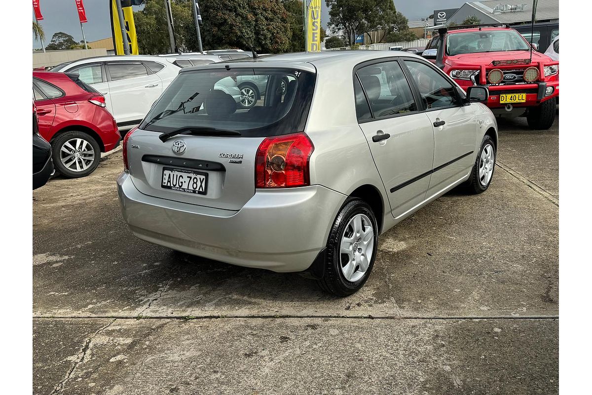 2005 Toyota Corolla Ascent ZZE122R