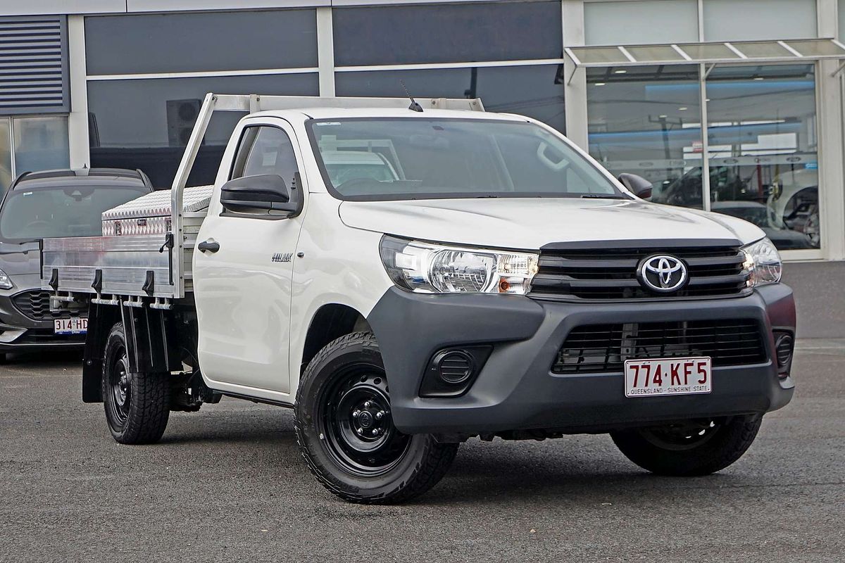 2018 Toyota Hilux Workmate TGN121R Rear Wheel Drive