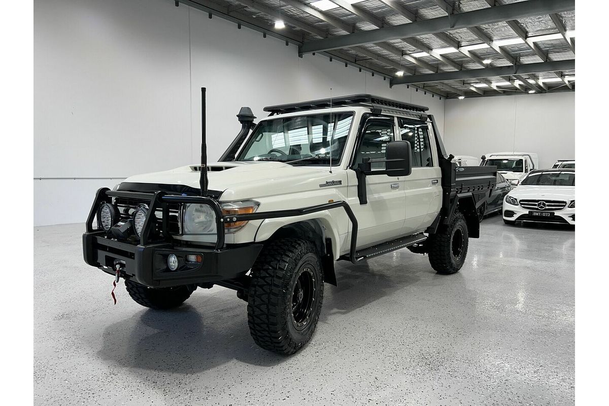 2018 Toyota Landcruiser Workmate Double Cab VDJ79R 4X4