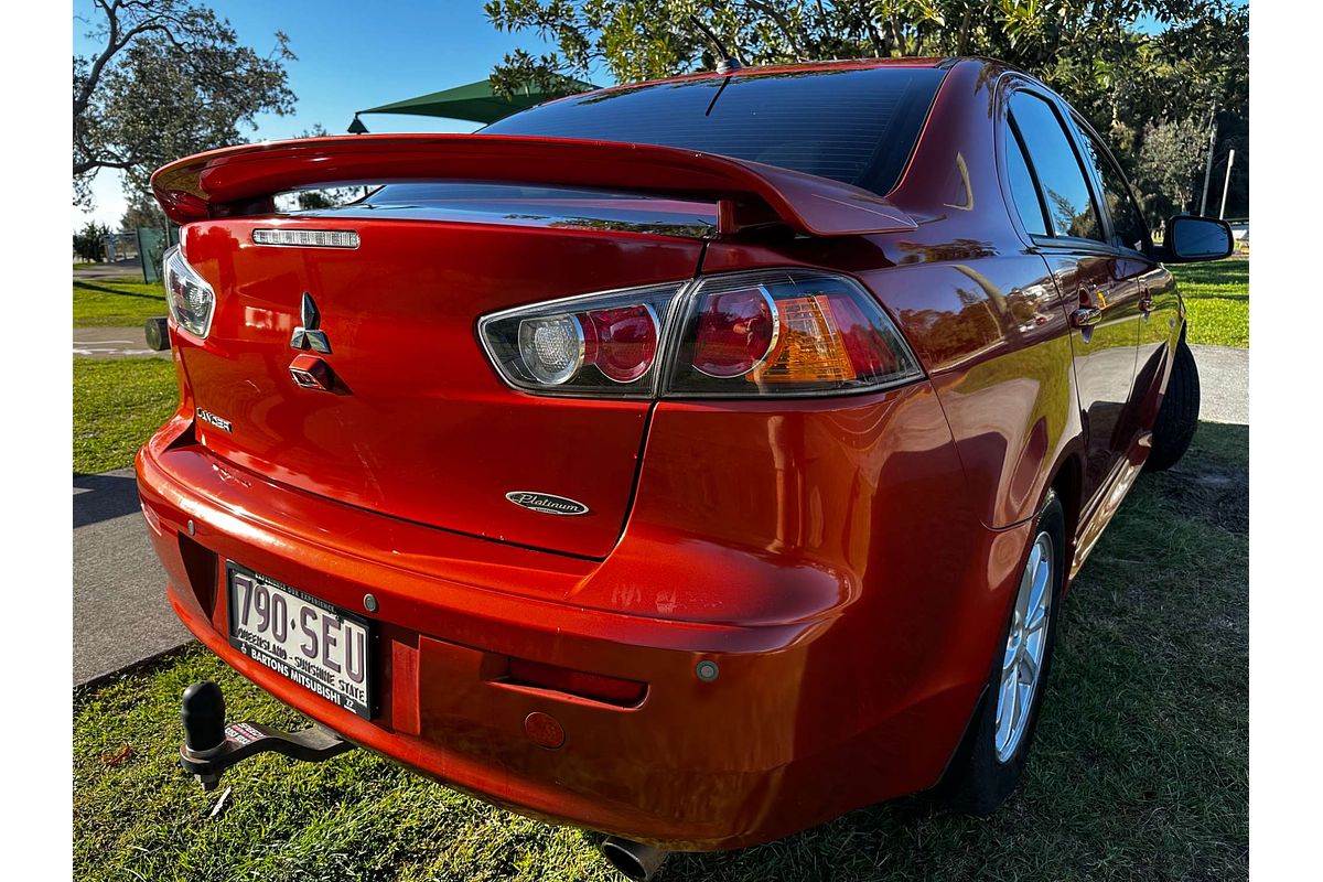 2012 Mitsubishi Lancer Platinum CJ MY12