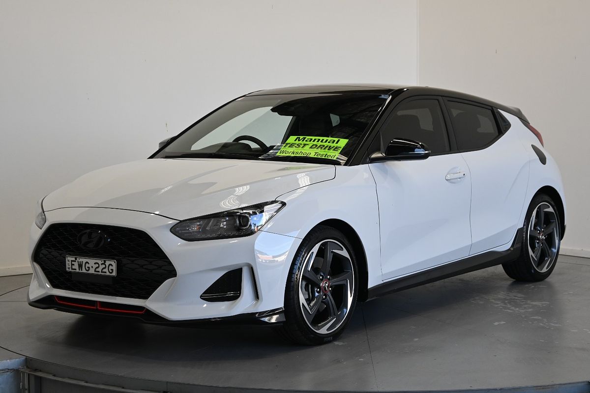 2019 Hyundai Veloster TURBO PREMIUMUAL 3D COUPE T4 JS MY20