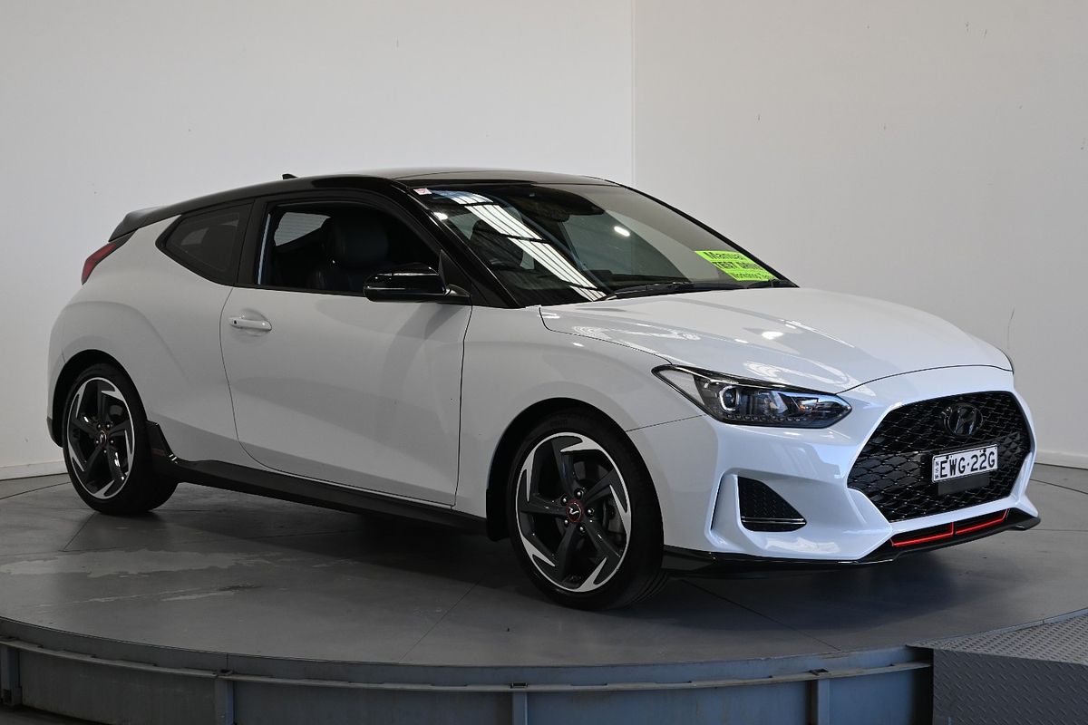 2019 Hyundai Veloster TURBO PREMIUMUAL 3D COUPE T4 JS MY20