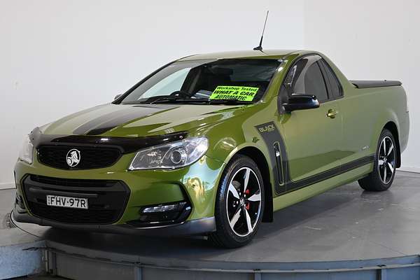 2016 Holden Ute S BLACK EDITION VFII MY16