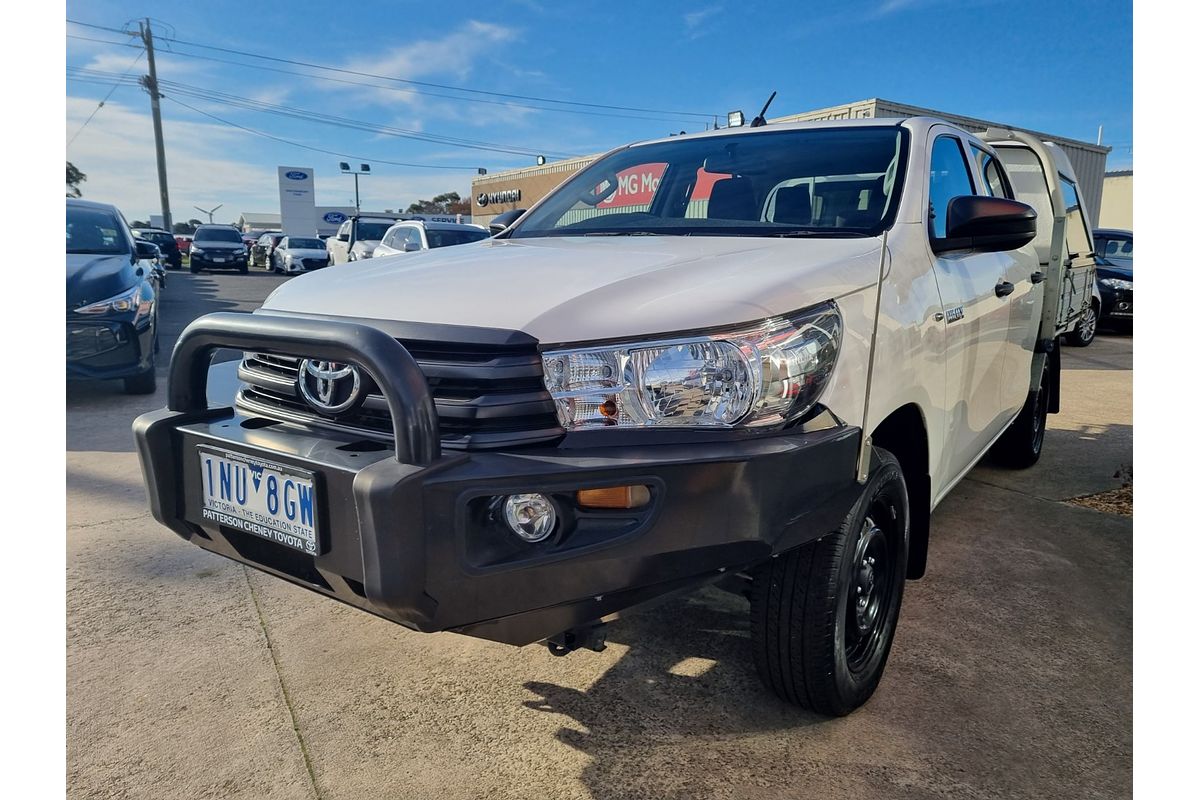 2018 Toyota Hilux Workmate TGN121R Rear Wheel Drive