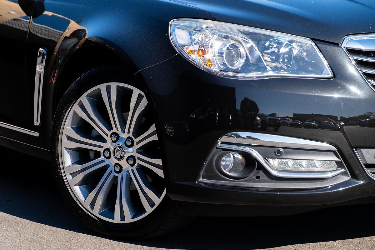 2015 Holden Calais V in Black Used Sedan Chullora NSW