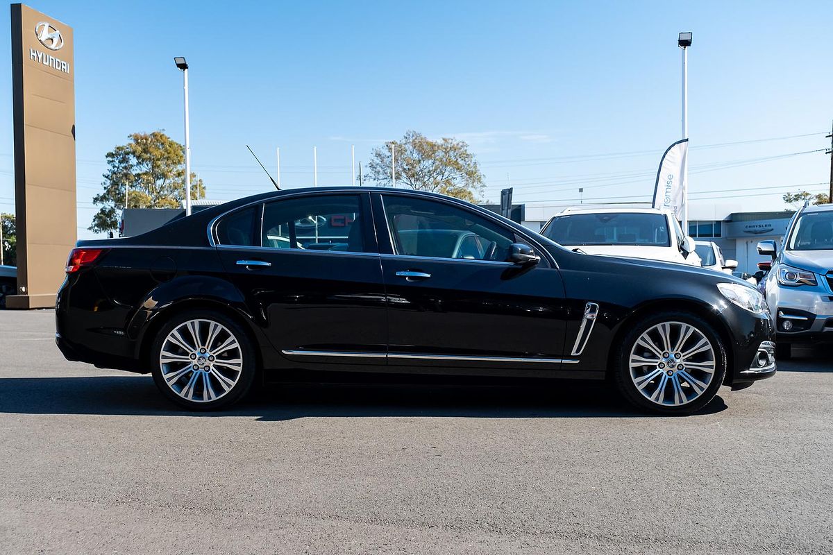 2015 Holden Calais V in Black Used Sedan Chullora NSW