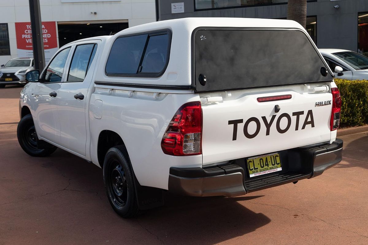 2017 Toyota Hilux Workmate TGN121R Rear Wheel Drive