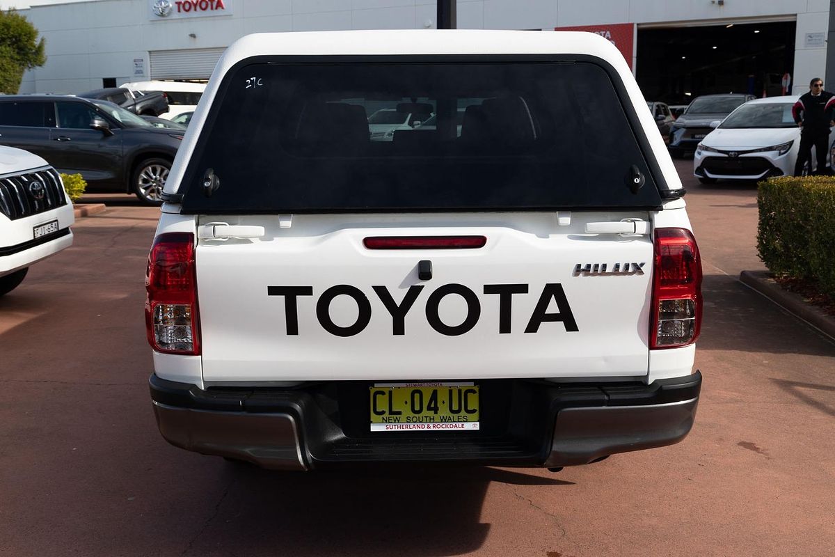 2017 Toyota Hilux Workmate TGN121R Rear Wheel Drive