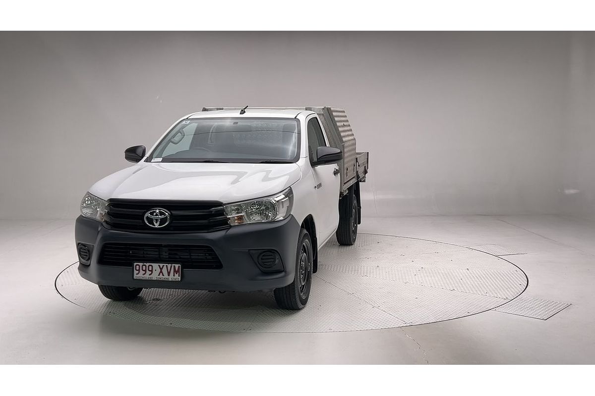 2017 Toyota Hilux Workmate TGN121R Rear Wheel Drive