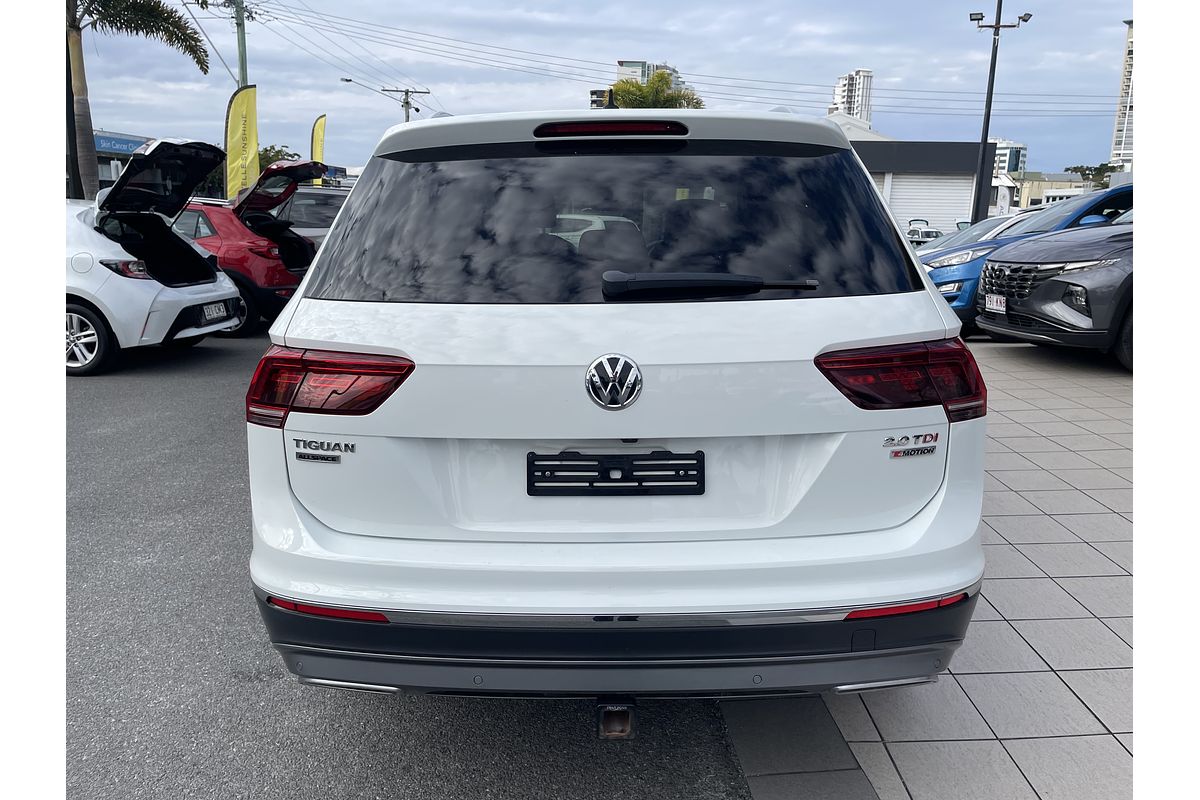 2018 Volkswagen Tiguan 140TDI Highline Allspace 5N