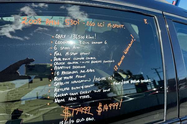 2008 BMW 5 Series 530i E60