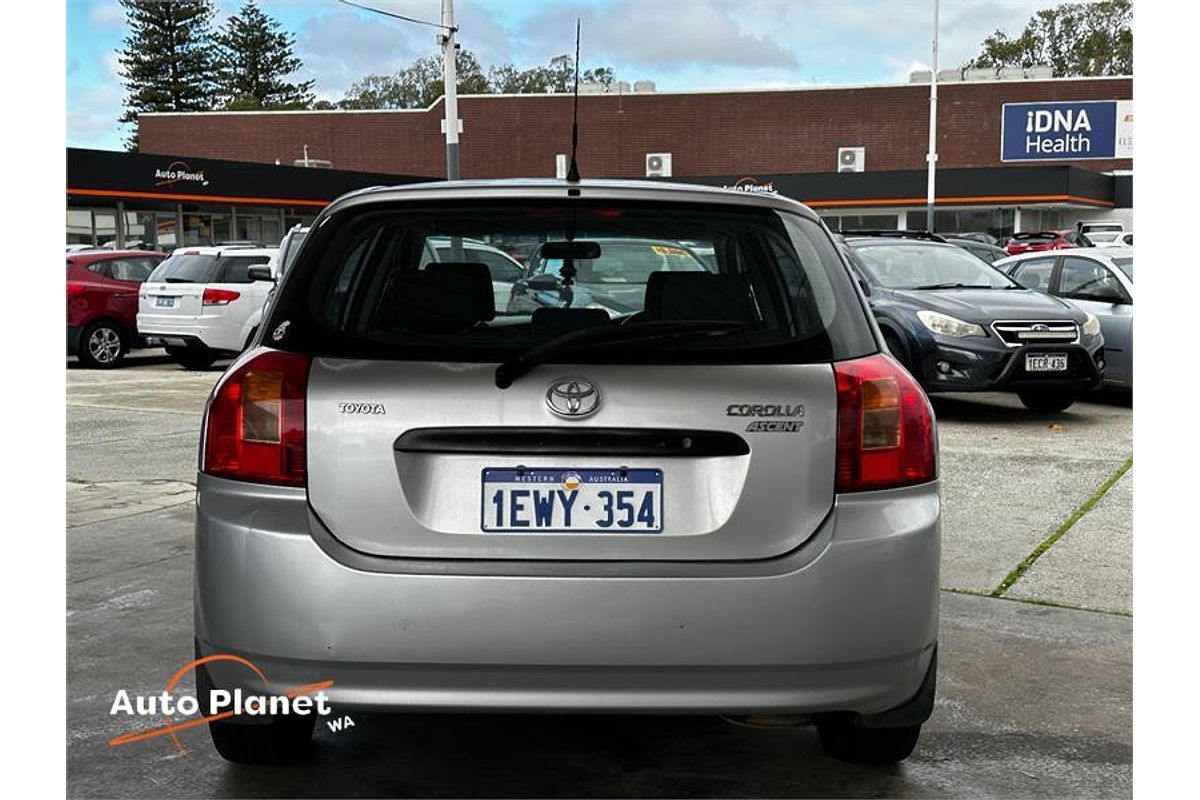 2002 Toyota COROLLA ASCENT SECA ZZE122R