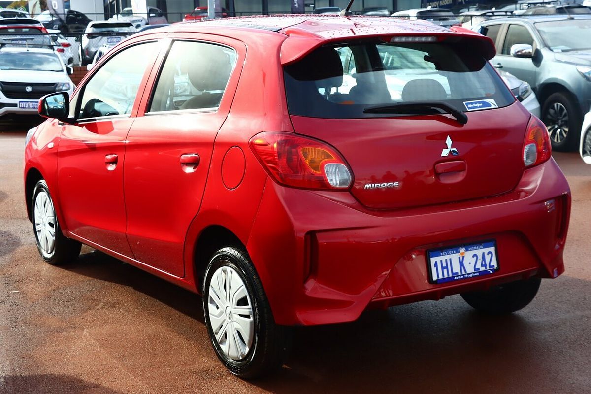 2021 Mitsubishi Mirage ES in Red Used Hatch Wangara WA