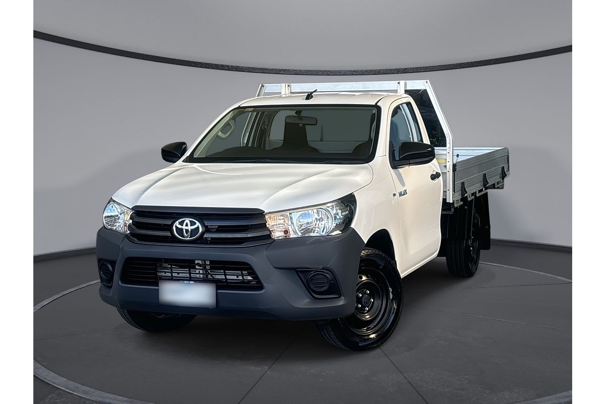 2018 Toyota Hilux Workmate TGN121R Rear Wheel Drive