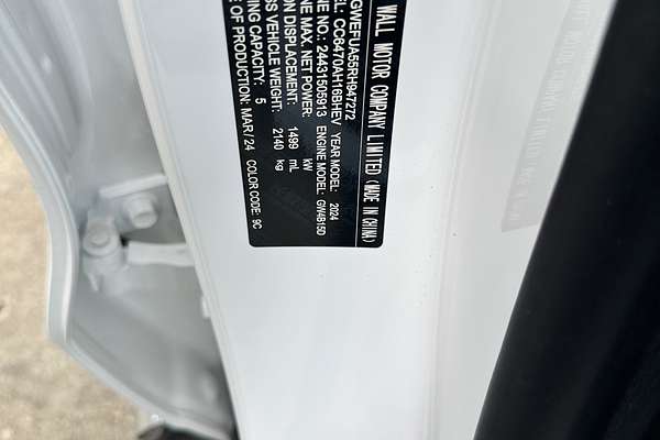2024 GWM Haval H6 Lux Hybrid B01