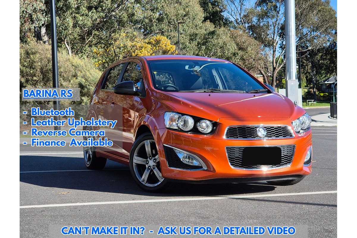 2015 Holden Barina RS TM