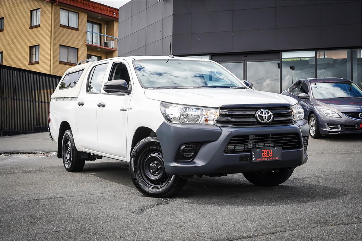 2018 Toyota Hilux Workmate TGN121R Rear Wheel Drive