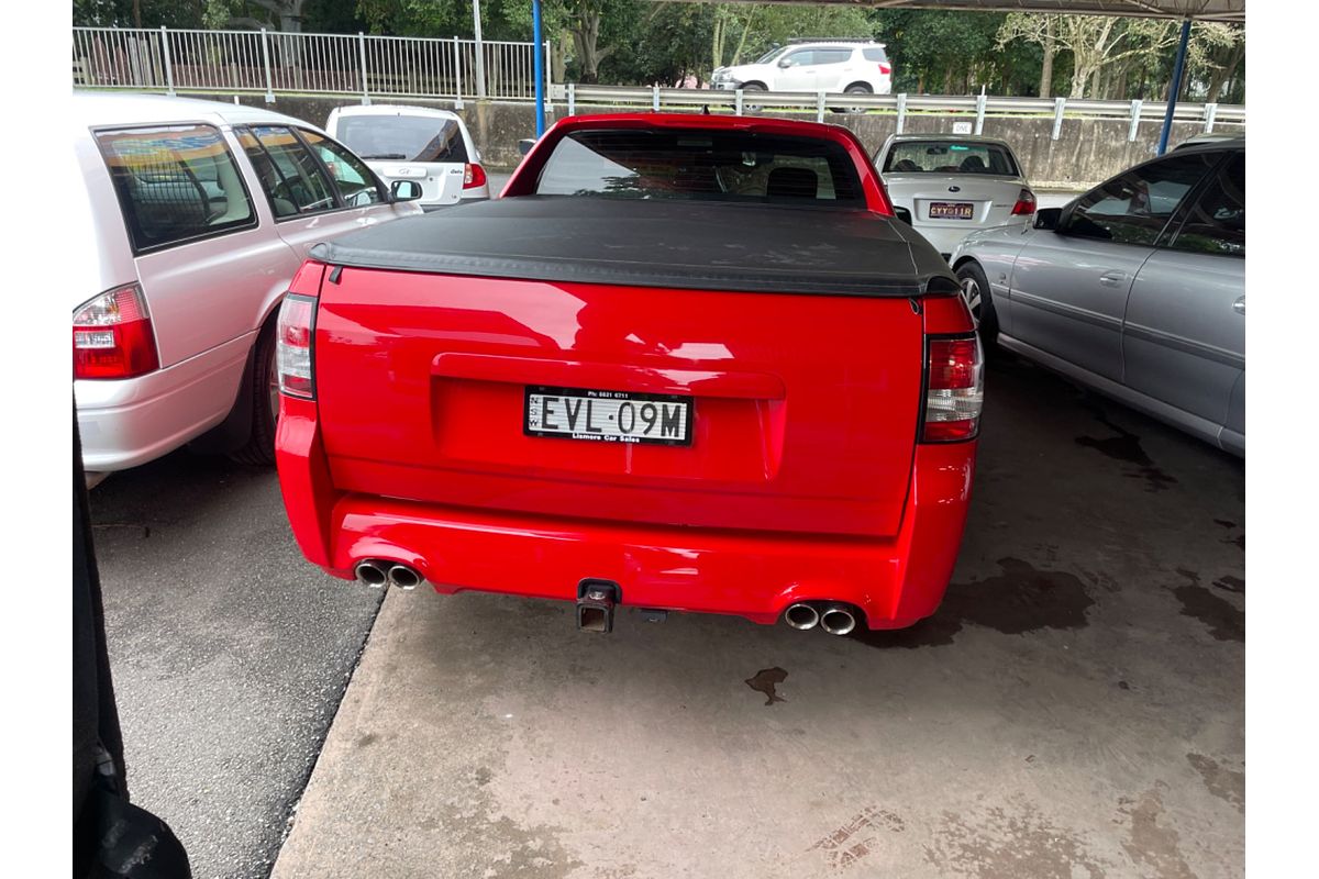 2009 Holden Ute SS V VE Rear Wheel Drive