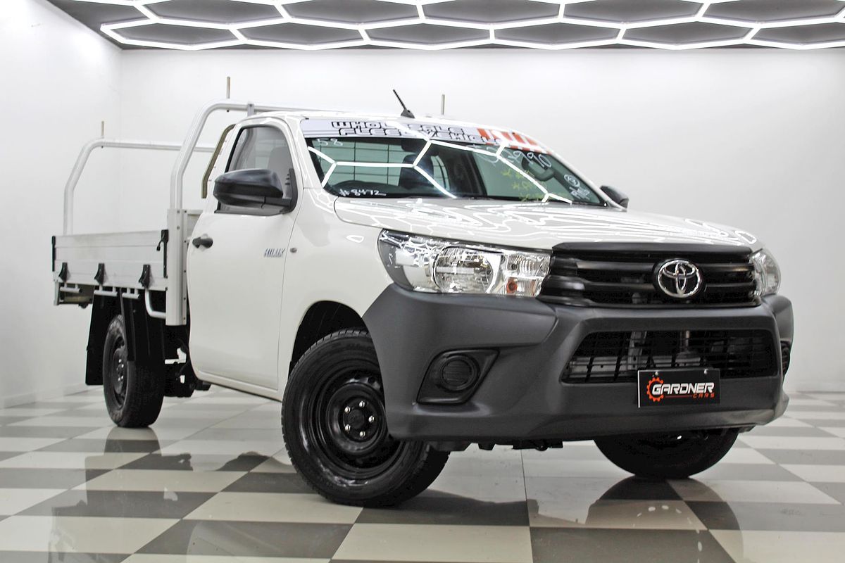 2019 Toyota Hilux Workmate TGN121R Rear Wheel Drive