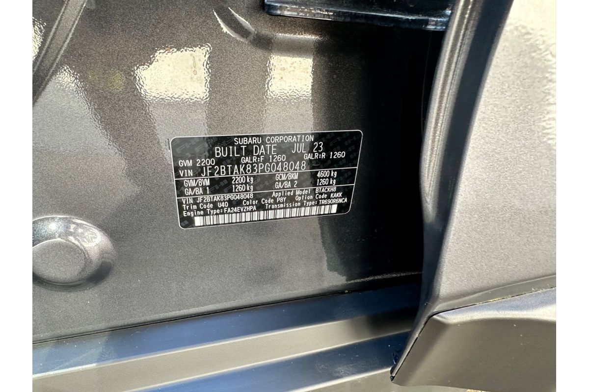2023 Subaru Outback AWD Sport XT 6GEN