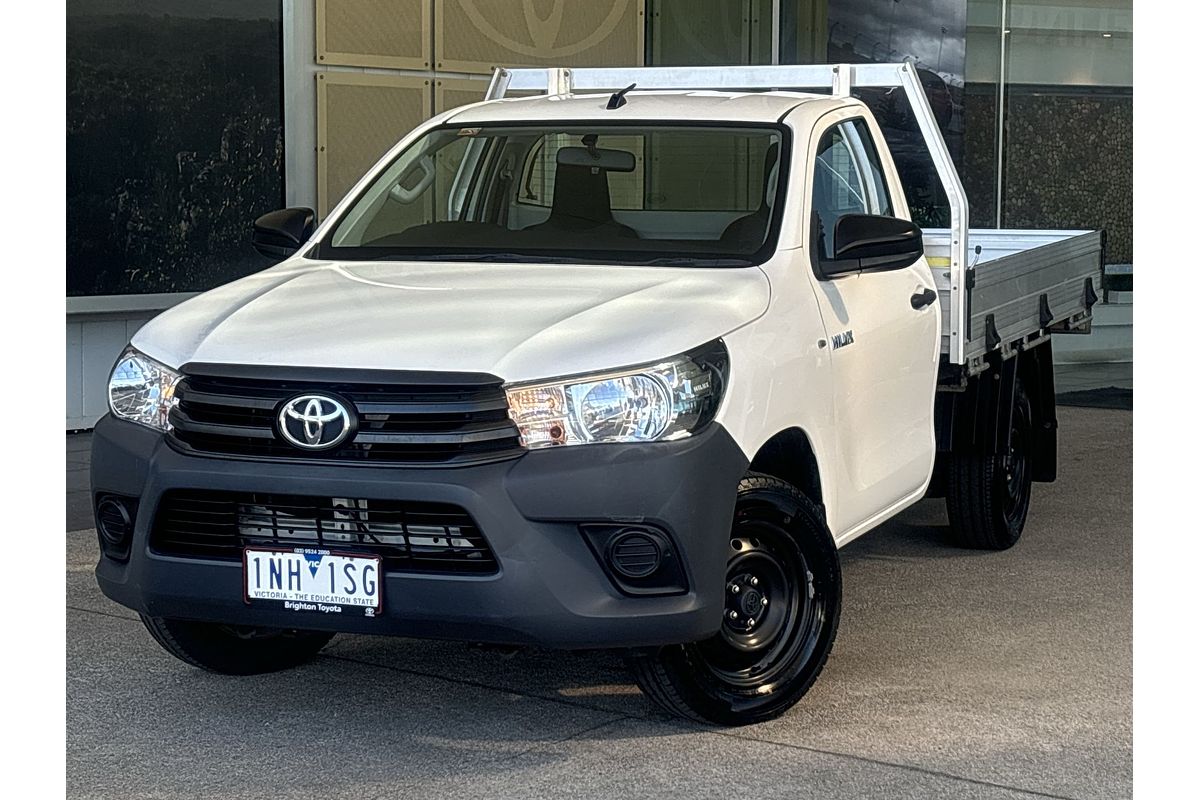 2016 Toyota Hilux Workmate TGN121R Rear Wheel Drive