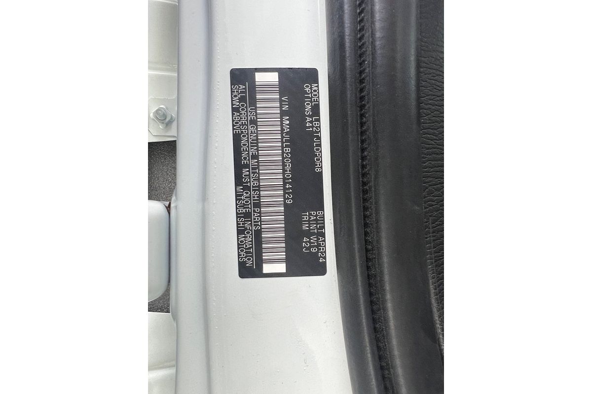 2024 Mitsubishi Triton GLX MV 4X4