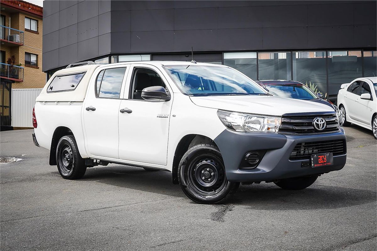 2018 Toyota Hilux Workmate TGN121R Rear Wheel Drive