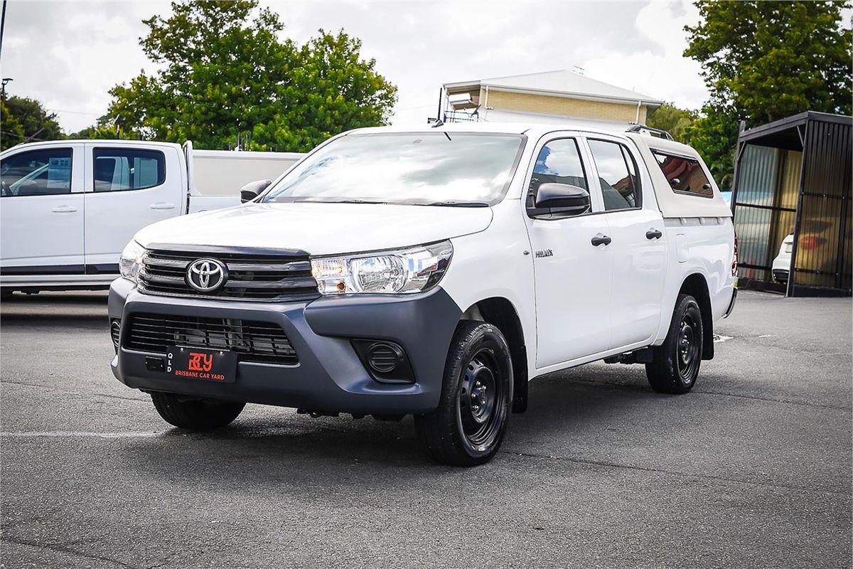 2018 Toyota Hilux Workmate TGN121R Rear Wheel Drive