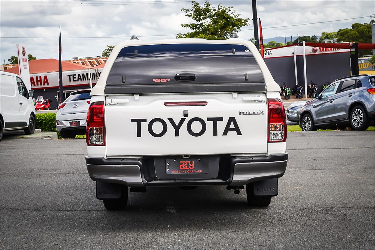 2018 Toyota Hilux Workmate TGN121R Rear Wheel Drive