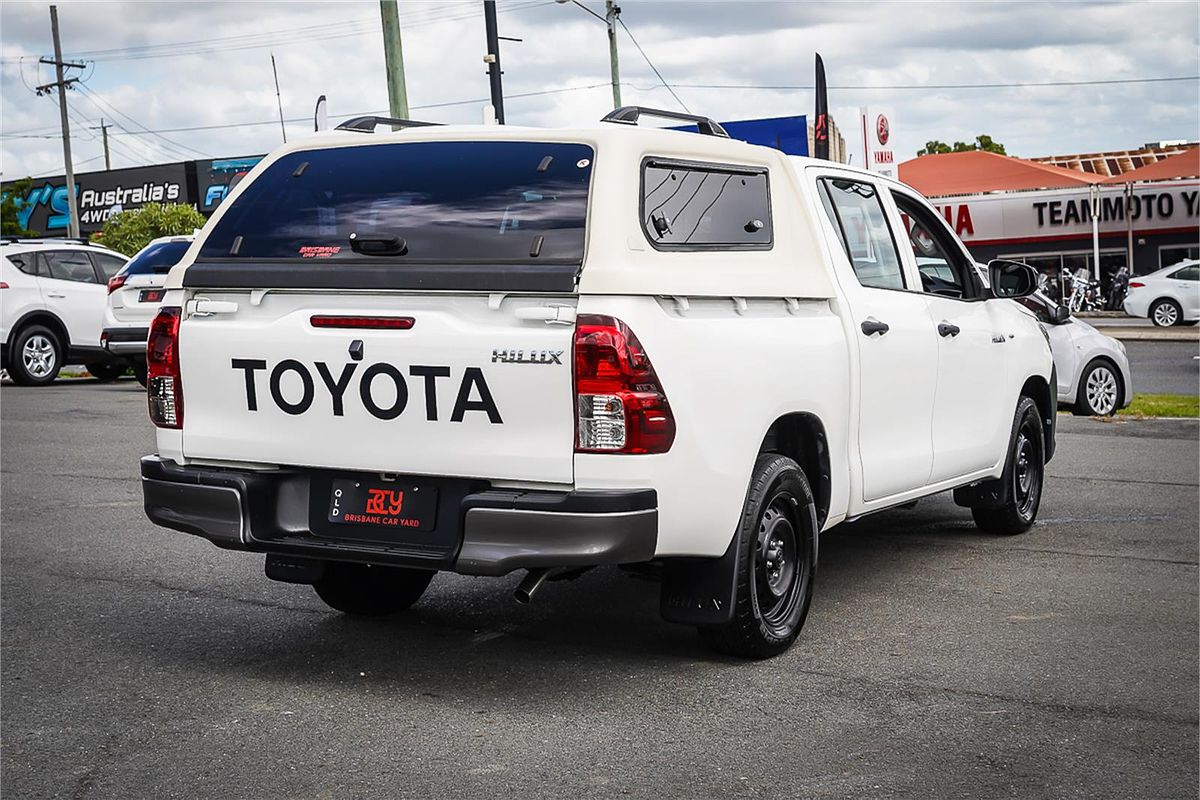 2018 Toyota Hilux Workmate TGN121R Rear Wheel Drive