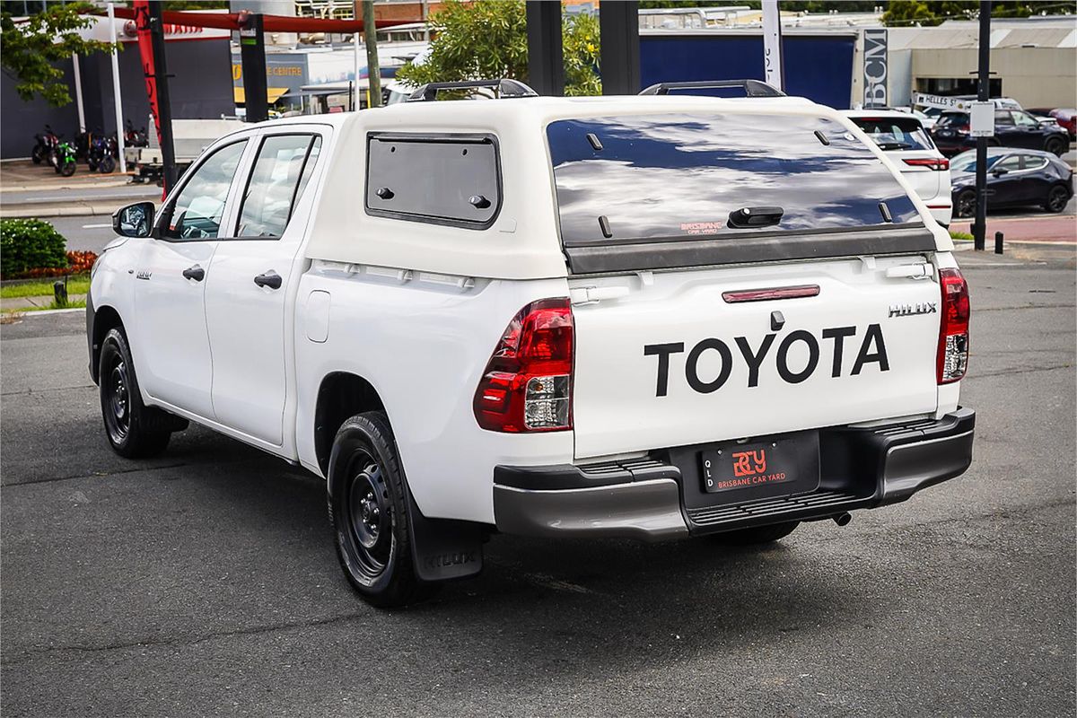 2018 Toyota Hilux Workmate TGN121R Rear Wheel Drive