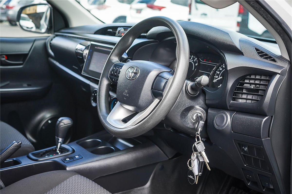 2018 Toyota Hilux Workmate TGN121R Rear Wheel Drive