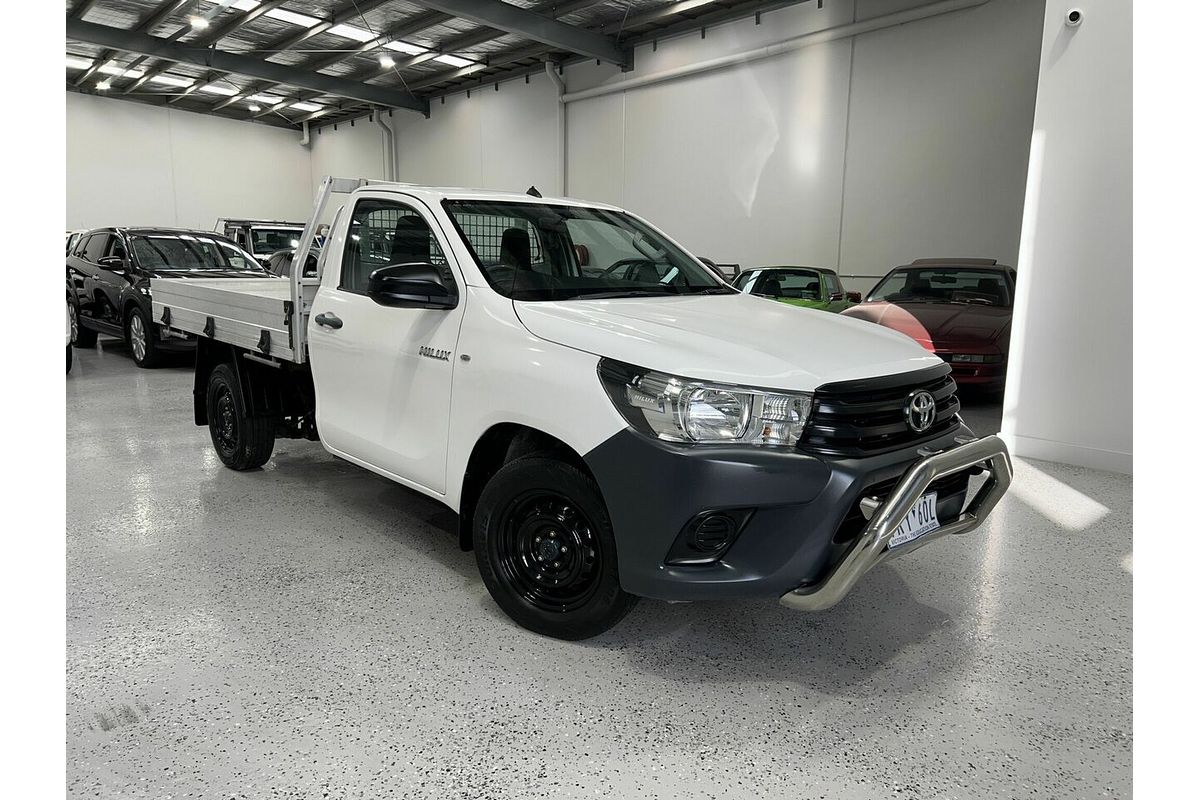 2017 Toyota Hilux Workmate 4x2 GUN122R Rear Wheel Drive