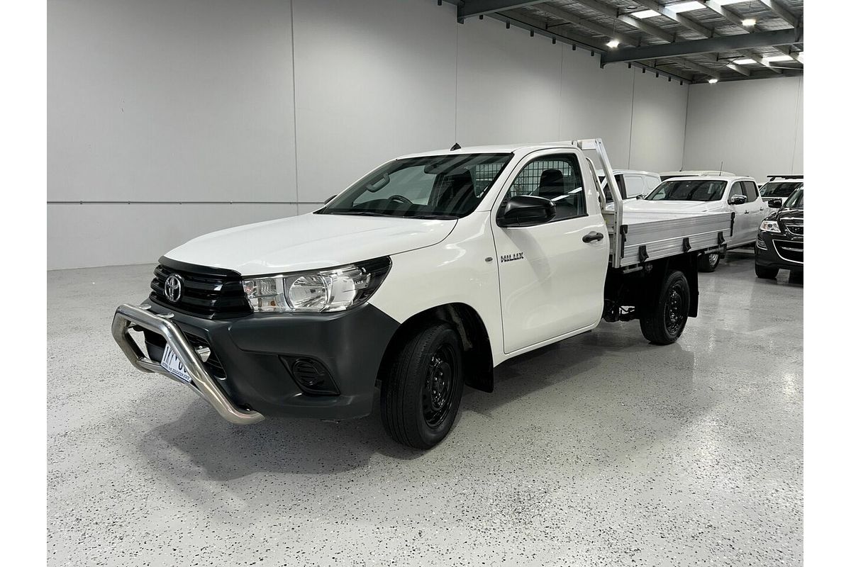 2017 Toyota Hilux Workmate 4x2 GUN122R Rear Wheel Drive