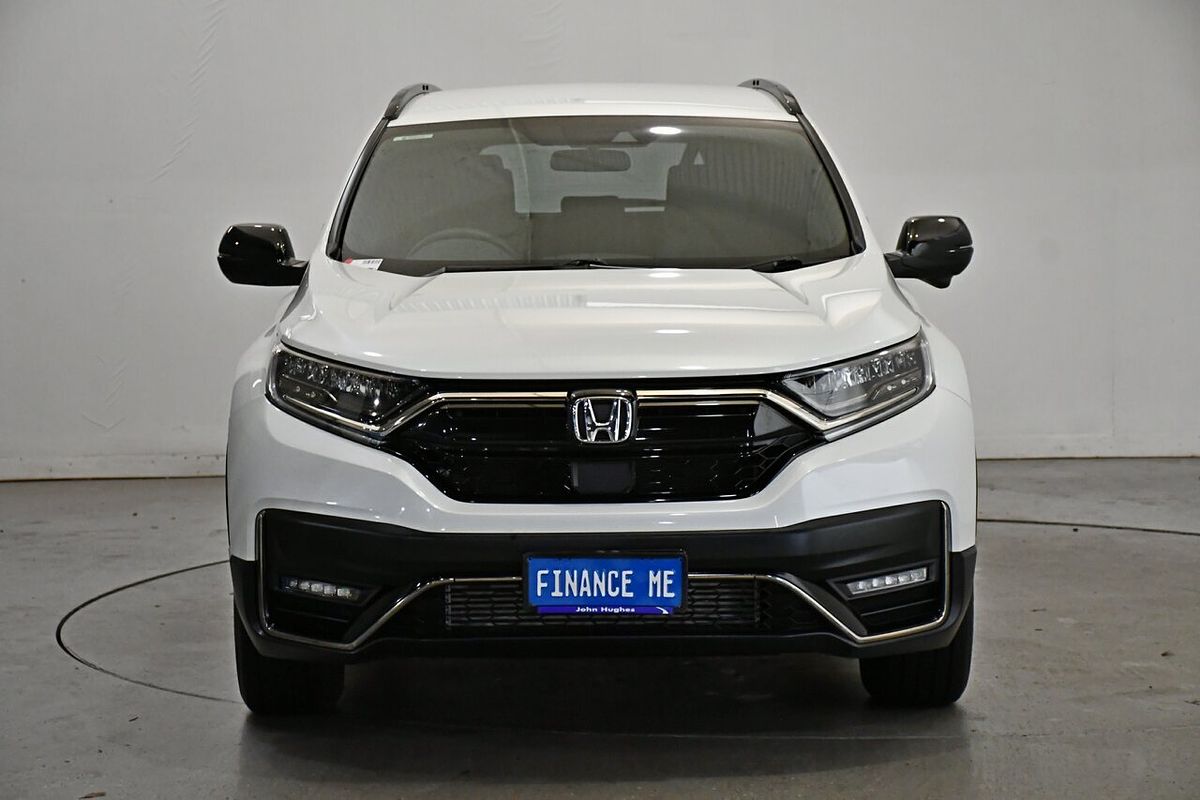 SOLD 2023 Honda CRV Black Edition in White Used SUV Welshpool WA John Hughes