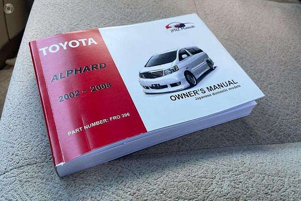2006 Toyota Alphard   G Auto F