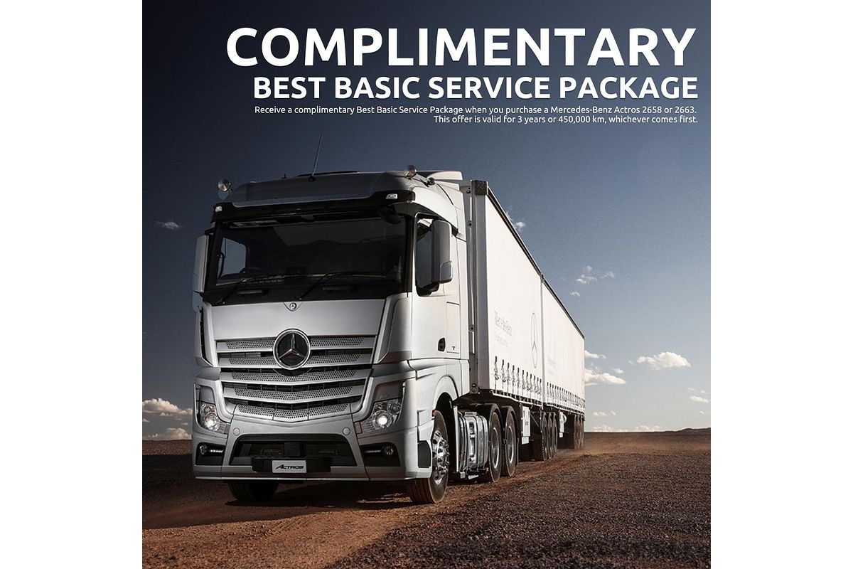 2023 Mercedes-Benz Actros 2658 2658