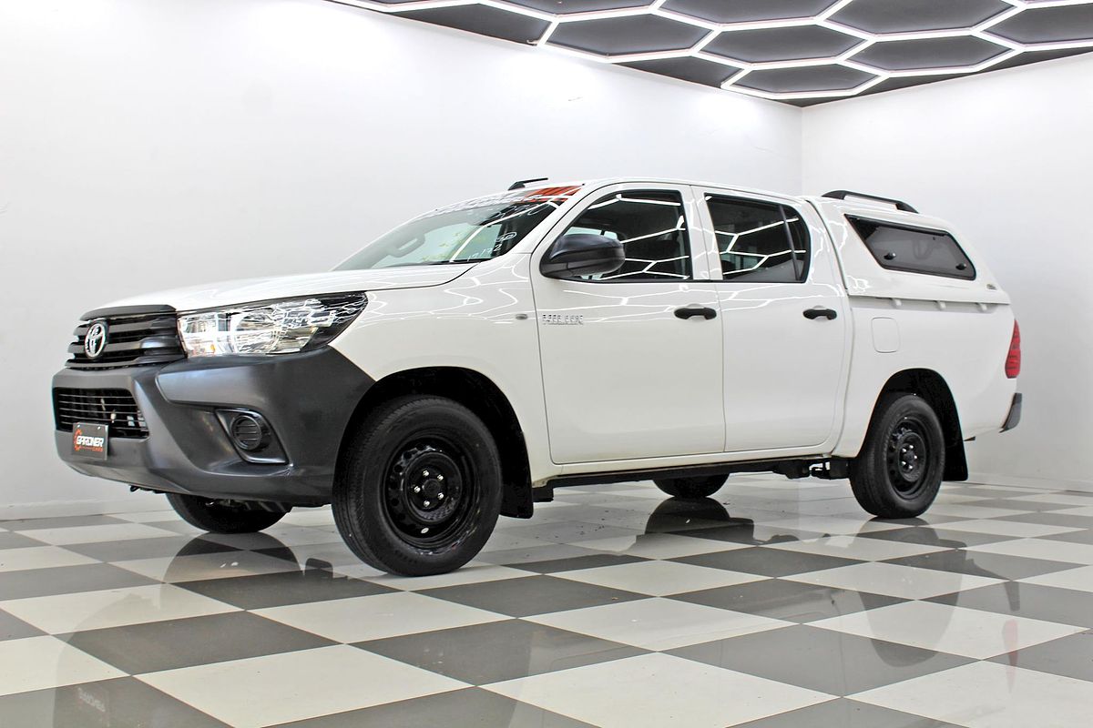 2019 Toyota Hilux Workmate TGN121R Rear Wheel Drive