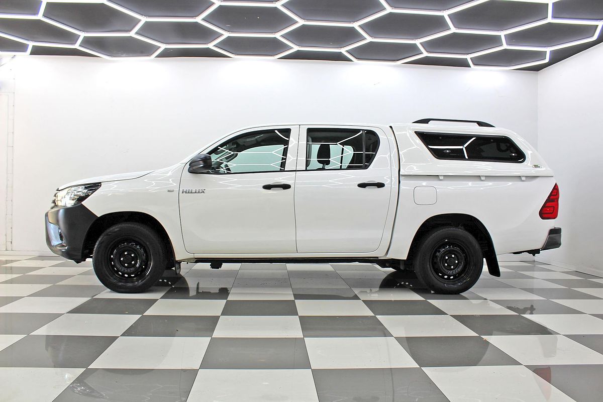 2019 Toyota Hilux Workmate TGN121R Rear Wheel Drive