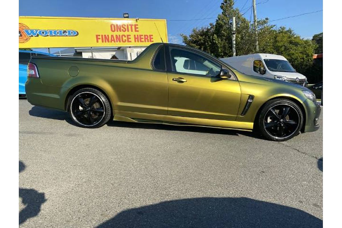 2016 Holden Ute SS Black VF Series II Rear Wheel Drive