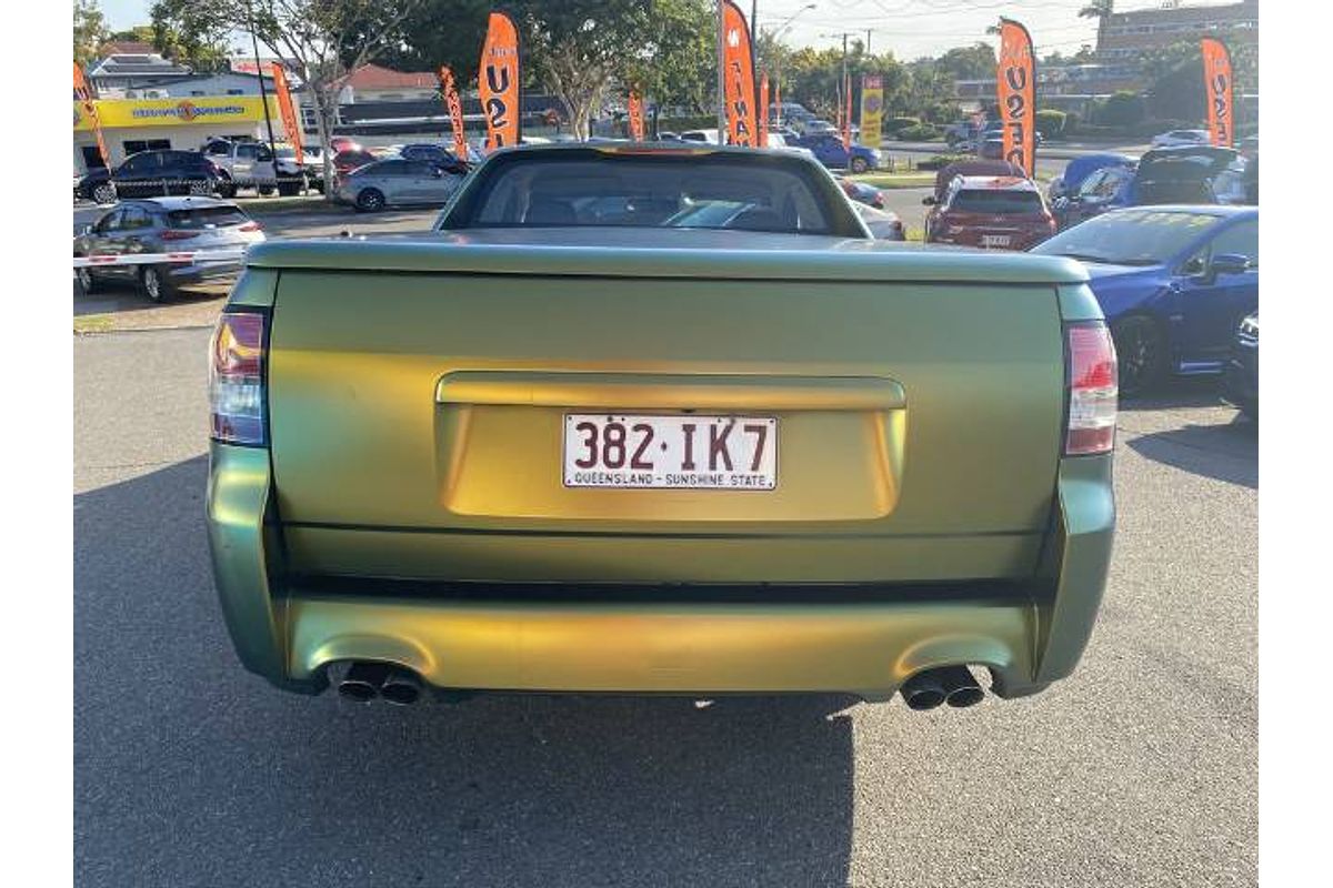 2016 Holden Ute SS Black VF Series II Rear Wheel Drive