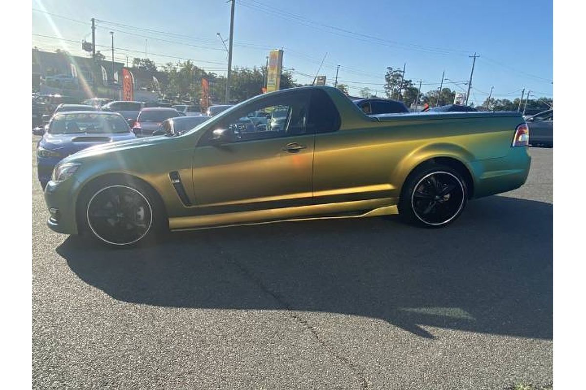 2016 Holden Ute SS Black VF Series II Rear Wheel Drive