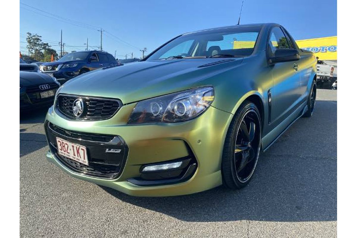 2016 Holden Ute SS Black VF Series II Rear Wheel Drive